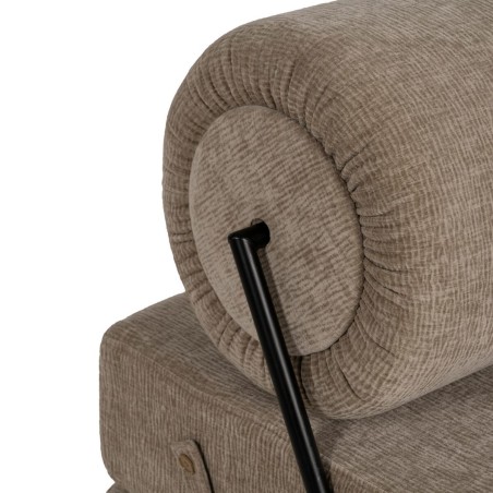 Sofa Beige 89 x 101 x 71 cm