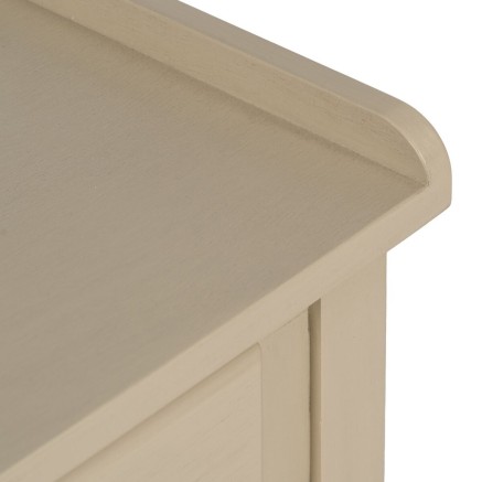 Nachttisch Creme 43 x 33 x 66 cm 2