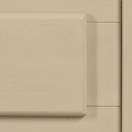 Hall Table with Drawers Cream 90 x 33 x 75 cm