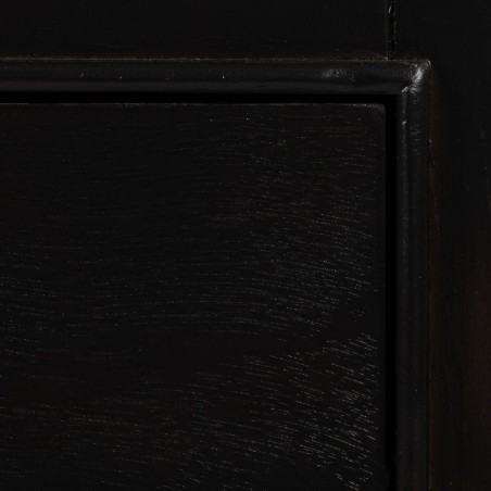 Credenza MODS Bianco Nero Legno MDF 90 x 33 x 76 cm