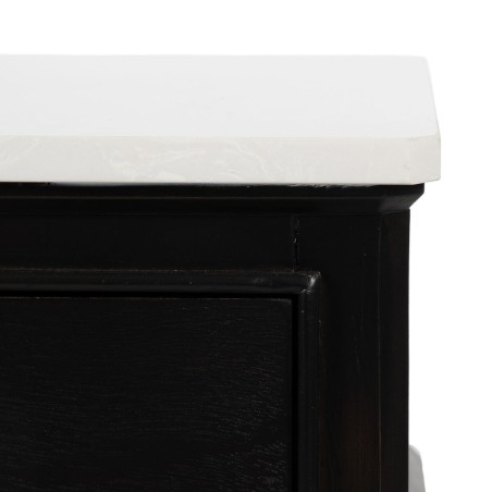 Credenza MODS Bianco Nero Legno MDF 90 x 33 x 76 cm