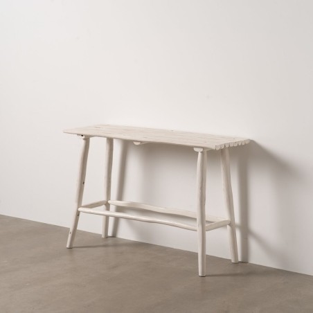 Recibidor Blanco 120 x 40 x 80 cm