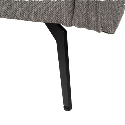 Schlafsofa Grau 214 x 106 x 84 cm 2