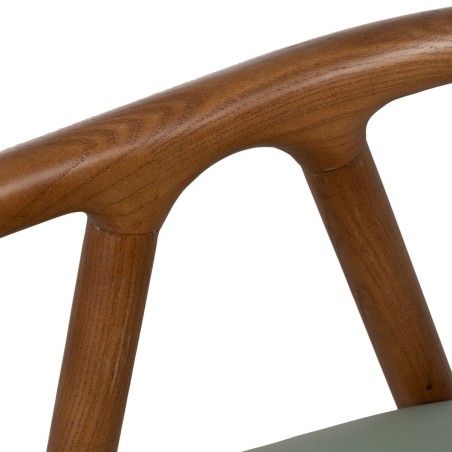 Keukenstoel Bruin Groen