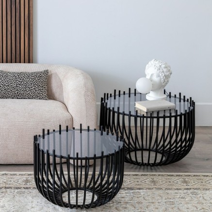 Centre Table Black (2 Units) 2