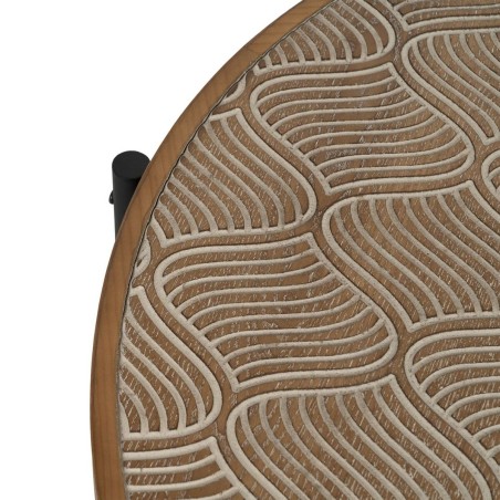 Table Basse Noir Naturel
