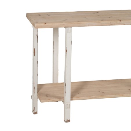 Recibidor Blanco Natural 120 x 40 x 80 cm