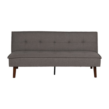 Slaapbank Zwart Grijs 181 x 102 x 85 cm