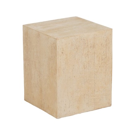 Bijzettafel Beige 37 x 37 x 46,5 cm