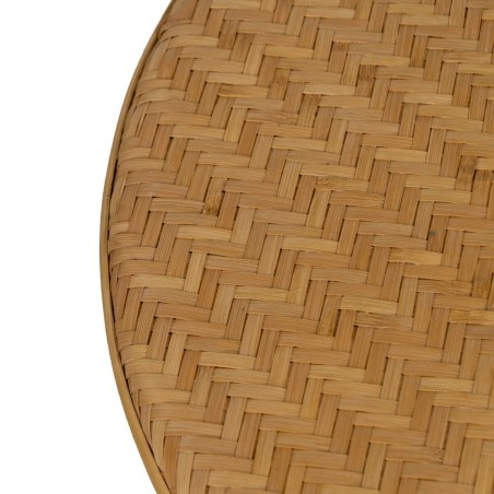 Mesa de Centro RATÁN Natural 61 x 61 x 46 cm