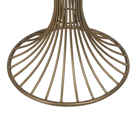 Mesa auxiliar Dorado 42 x 42 x 65 cm 2