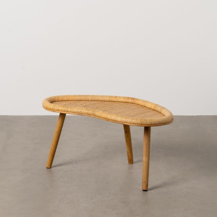 Mesa de Centro RATÁN Natural 77 x 41 x 37 cm 2