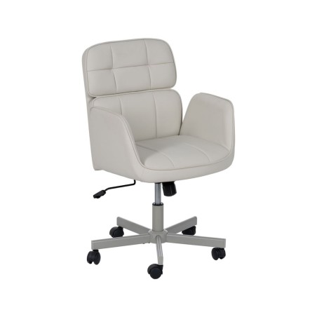 Sedia da Ufficio Grigio Crema 57 x 60,5 x 85 cm
