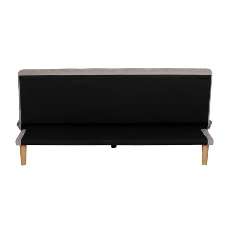 Schlafsofa Grau natürlich 178 x 94 x 86 cm