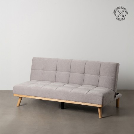Slaapbank Grijs Natuurlijk 178 x 94 x 86 cm