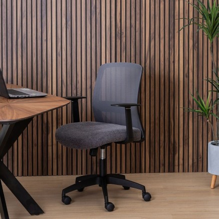 Silla de Oficina Negro 62 x 56 x 85,5 cm 2