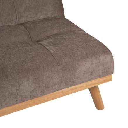 Sofá Cama Taupé 178 x 94 x 86 cm 2