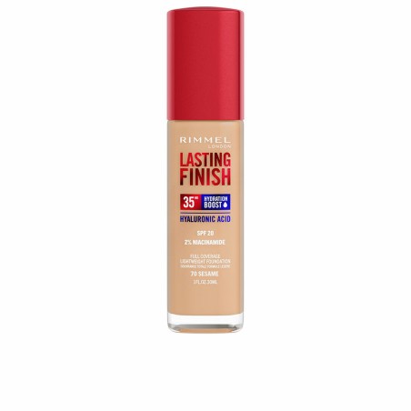 Base Cremosa per il Trucco Rimmel London Lasting Finish Nº 070 Sesame