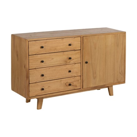 Dressoir Natuurlijk Hout 130 x 40 x 80 cm