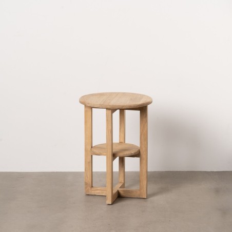 Side table Natural 40 x 40 x 55 cm
