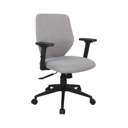 Bürostuhl Schwarz Grau 63 x 59 x 94,5 cm