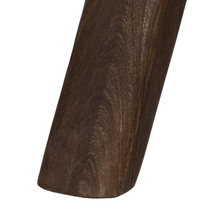 Mesa de Comedor Marrón Madera de mango 120 x 106 x 76 cm 2