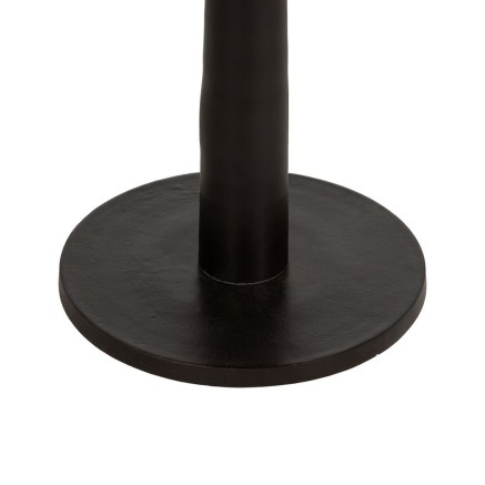 Table d'appoint Noir Naturel 60 x 60 x 73 cm 2