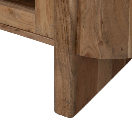 Sideboard CREEL Natural Crystal Mango wood 180 x 40 x 80 cm 2