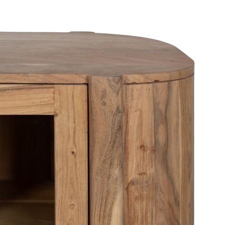 Sideboard CREEL Natural Crystal Mango wood 180 x 40 x 80 cm