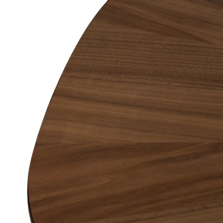 Eettafel Zwart Natuurlijk Ijzer 178 x 80 x 77 cm