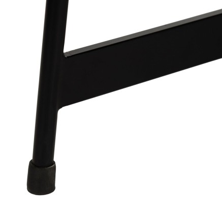 Mesa de Centro Negro 75,5 x 75,5 x 41 cm 2