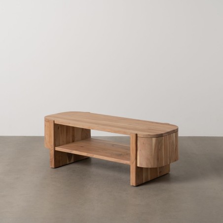 Table Basse CREEL Naturel 120 x 50 x 40 cm