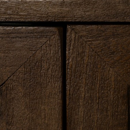 Credenza Marrone Cristallo Legno di mango 180 x 35 x 87 cm