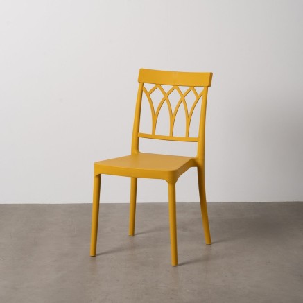 Keukenstoel Geel Polypropyleen 42 x 54 x 83 cm 2