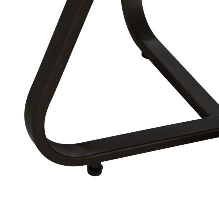 Table d'appoint Noir Naturel 52 x 52 x 54,5 cm 2