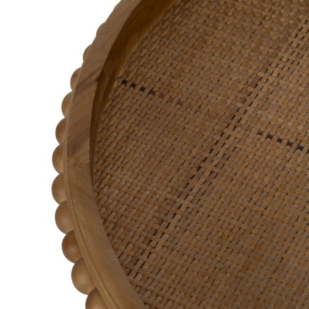 Table d'appoint Noir Naturel 62 x 62 x 61,5 cm 2