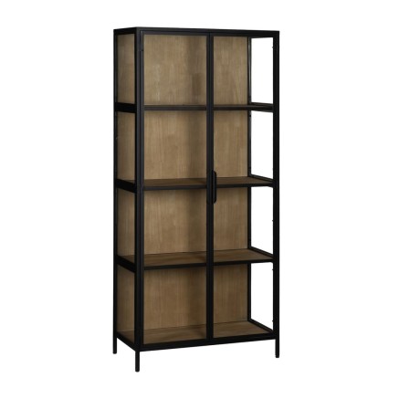 Display Standaard Zwart Natuurlijk 80 x 38 x 180 cm