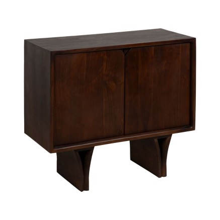 Gemakkelijk verplaatsbare meubels Bruin Acacia 90 x 40 x 80 cm