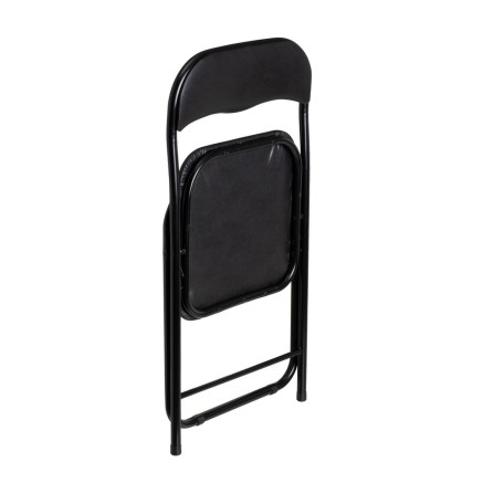Kruk Zwart Polyurethaan PVC Ijzer 30 x 30 x 45 cm 2