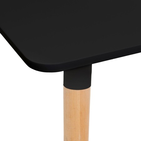 Tafel Zwart Natuurlijk 80 x 80 x 75 cm