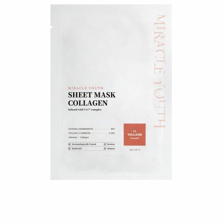 Gezichtsmasker Village 11 Factory Miracle Youth Collagen 23 g