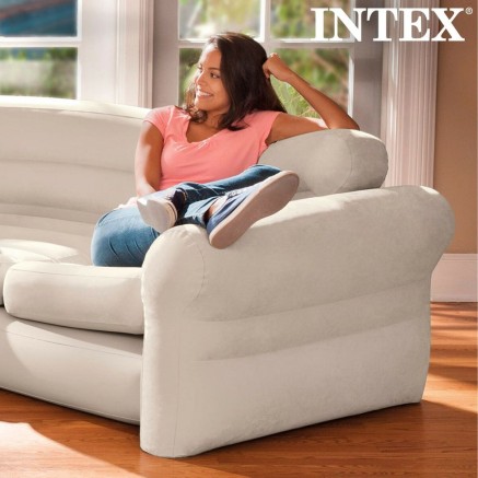 Opblaasbare Sofa Intex 257 x 76 x 203 cm Hoekpunt 2