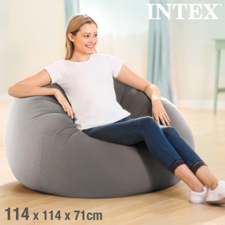 Sillón Hinchable Intex Gris 107 x 69 x 104 cm 114 x 71 x 114 cm (6 Un