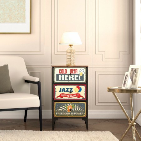 Ladenkast Max Home Vintage 45 x 77 x 30 cm