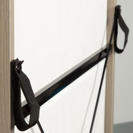 Nachtkastje Max Home Wit Grijs 58 x 70 x 30 cm 2