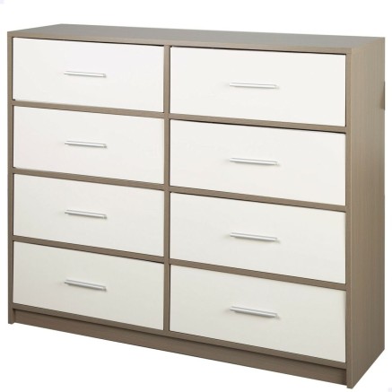 Ladenkast Max Home Wit Grijs Modern 114 x 92 x 30 cm