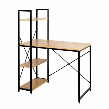 Mesa de Escritorio con Estantería Max Home Acero Melamina Aglomerado