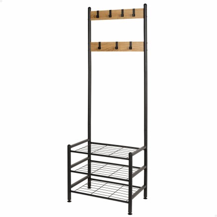 Perchero con Balda Max Home Acero Melamina Aglomerado Minimalista 60 x