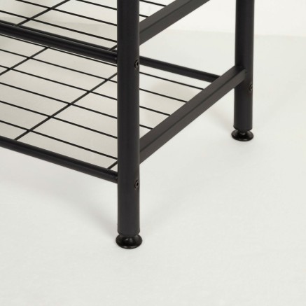 Garderobe mit Einlegeboden Max Home Stahl Melamine Spanplatte Minimali 2