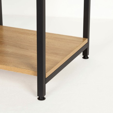 Garderobe mit Einlegeboden Max Home Stahl Melamine Spanplatte Minimali 2